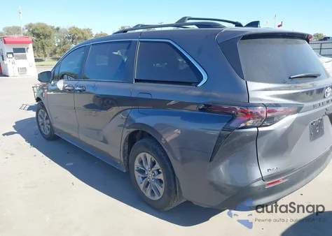 2025 Toyota Sienna Xle from USA, damaged, VIN 5TDYRKEC8SS282766